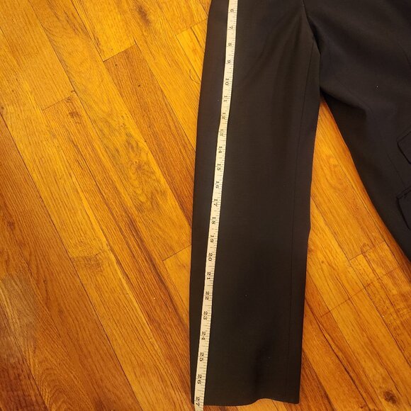 Navy Blue Talbots Boyfriend Two Button Blazer Women's Size 14L Great Condition - Picture 7 of 15